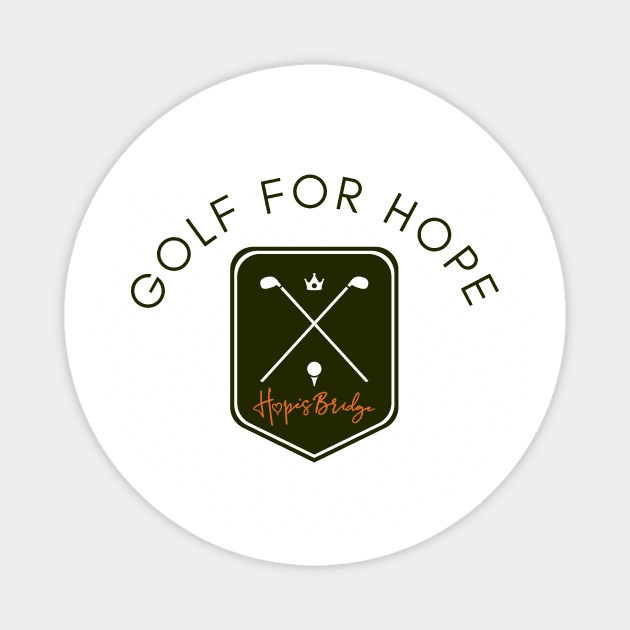 Golf for Hope Magnet by Hope's Bridge